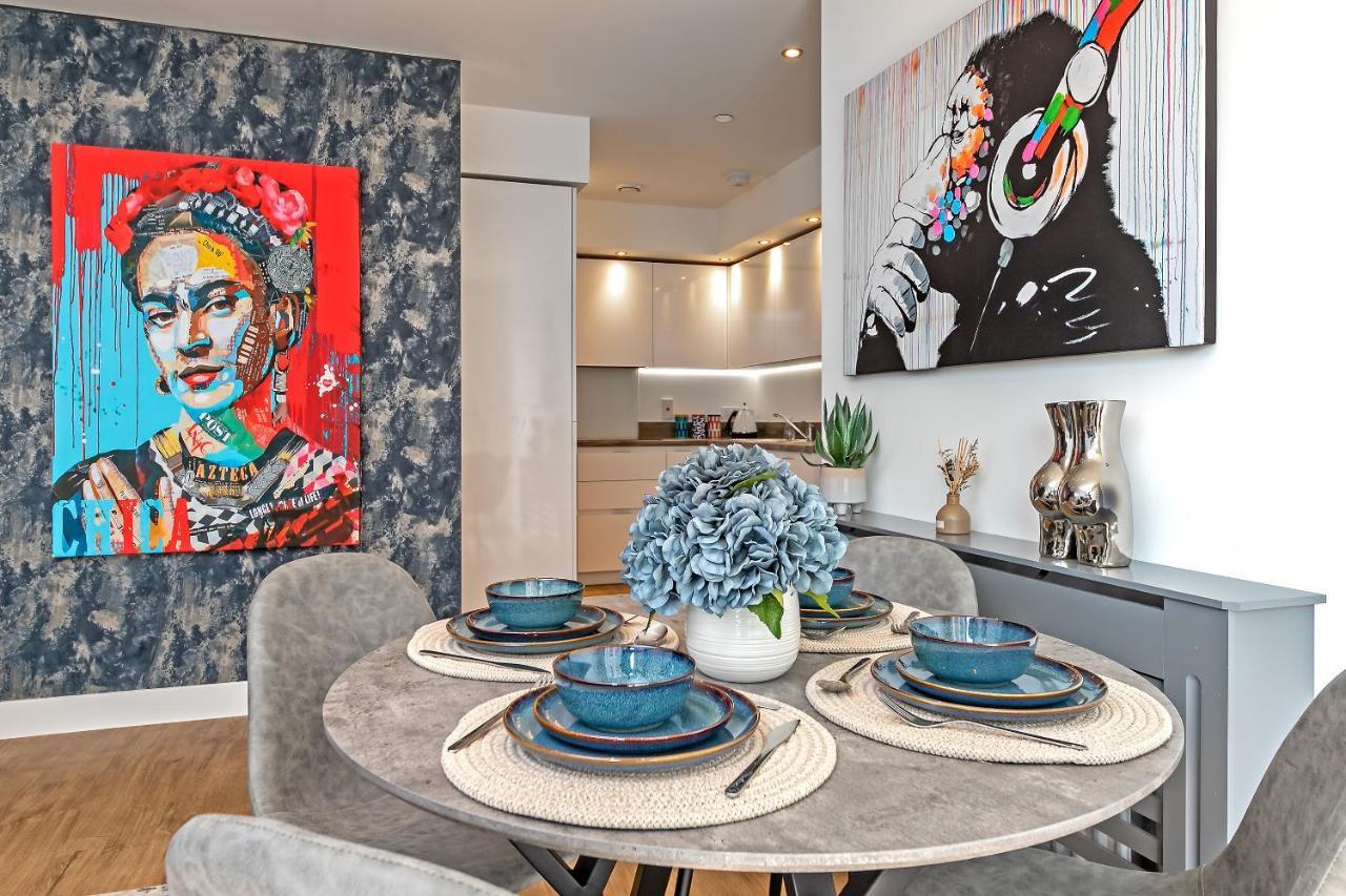 Apartment Airport Oasis: Luxury With Free Parking Luton (Bedfordshire)